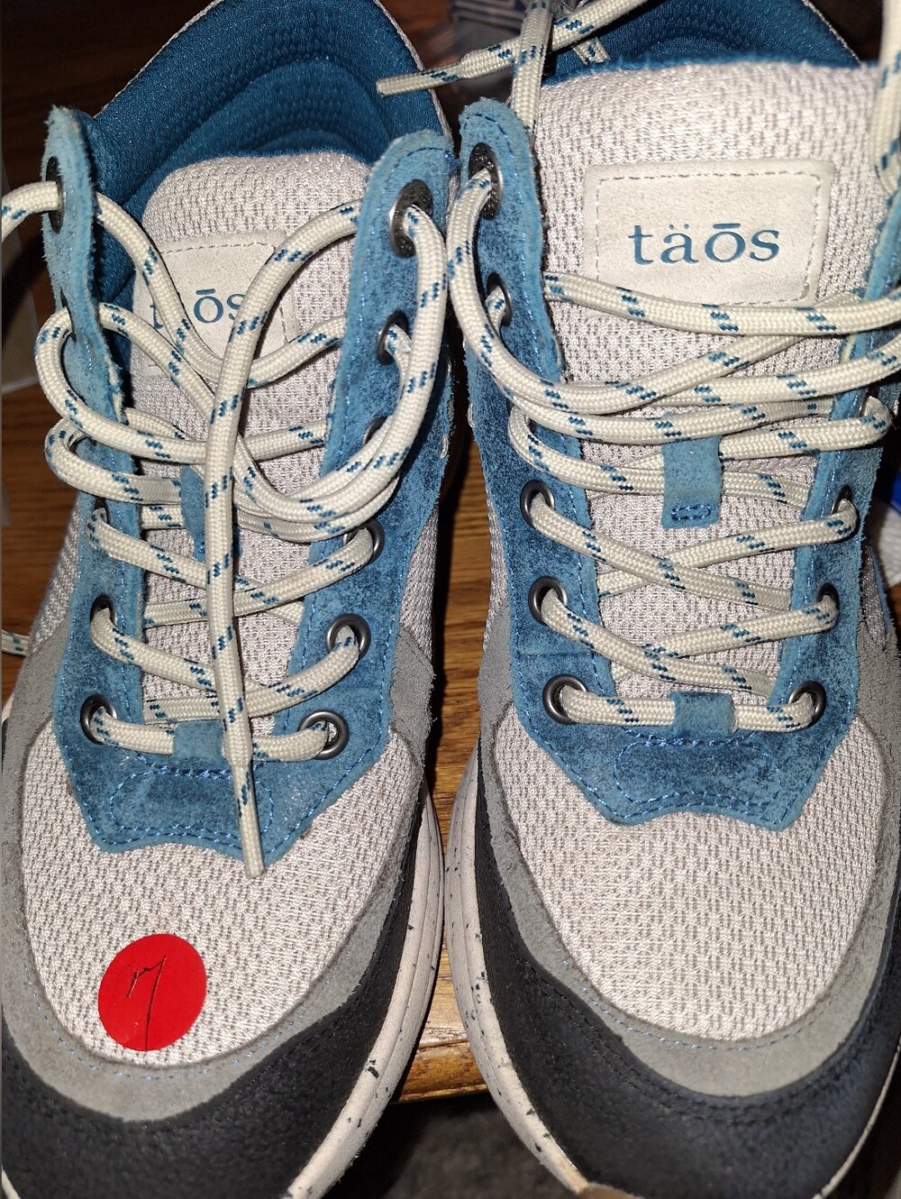 Taos Footwear Blue and Gray Women's Sneakers